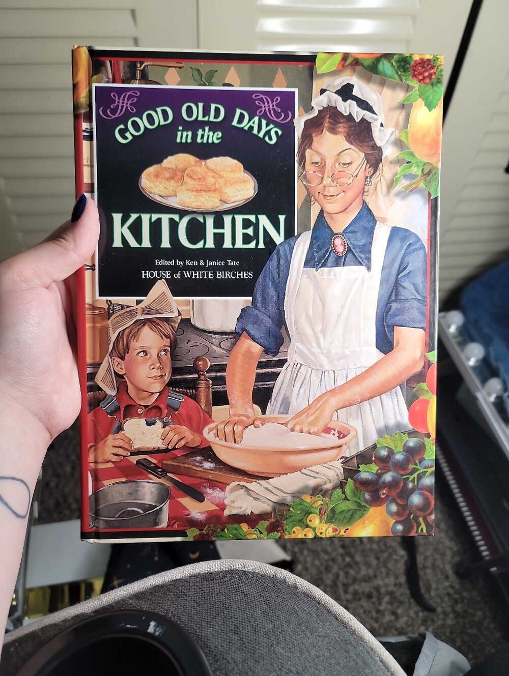 "Good Old Days In The Kitchen" Book - Ken & Janice Tate - House Of White Birches